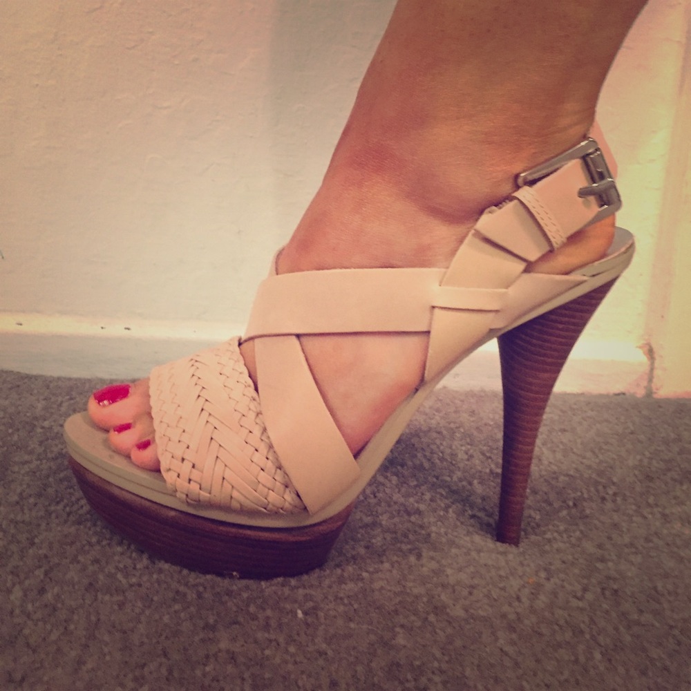 Strappy Michael Kors heels